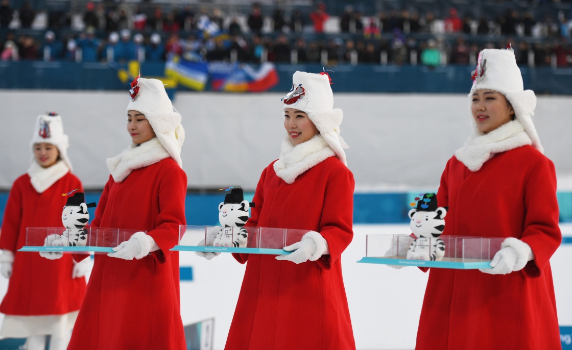 韩国平昌冬奥会上的礼仪志愿者