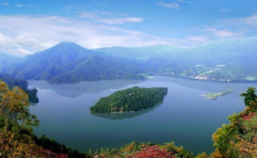 县迷易湖水利风景区 中江县继光湖水利风景区 岳池县大高滩水利风景区