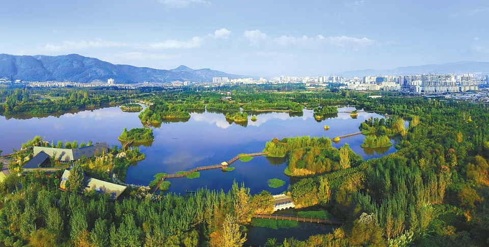 西昌邛海国家湿地公园.叶昌云摄