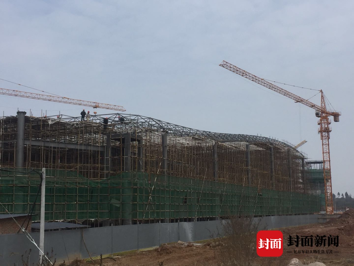 新春走基层 | 巴中恩阳机场建设者:我们今年不