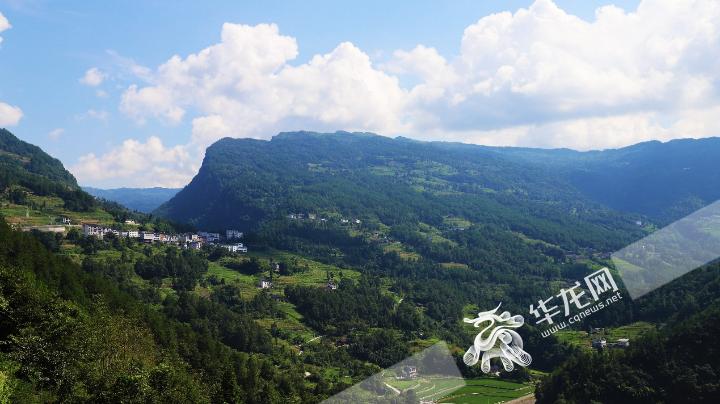 大山深处的武隆区后坪乡.华龙网-新重庆客户端记者 陈毅 摄
