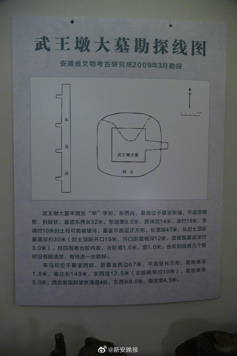 淮南武王墩墓大猜想:墓主或是楚国迁都寿春的第一代王