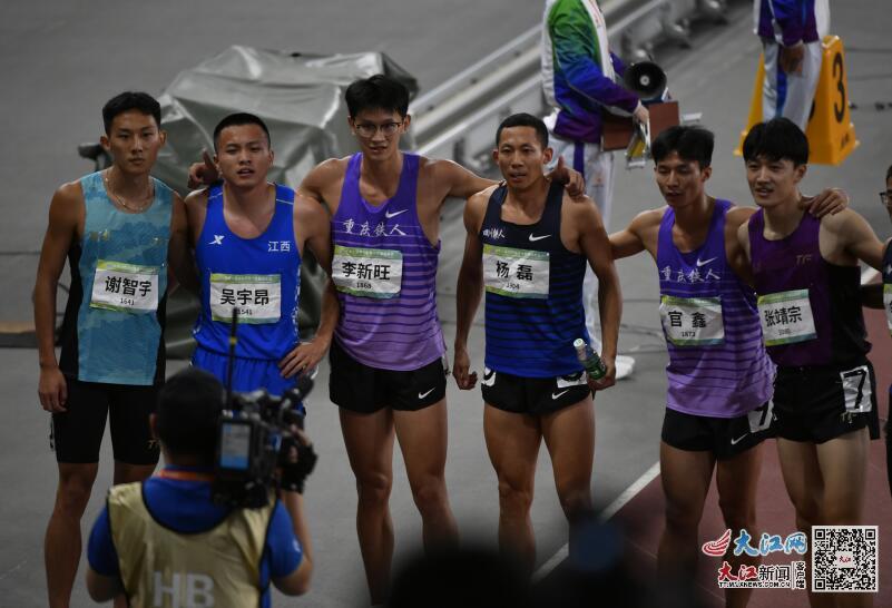 全运男子400米决赛江西选手吴宇昂摘铜图