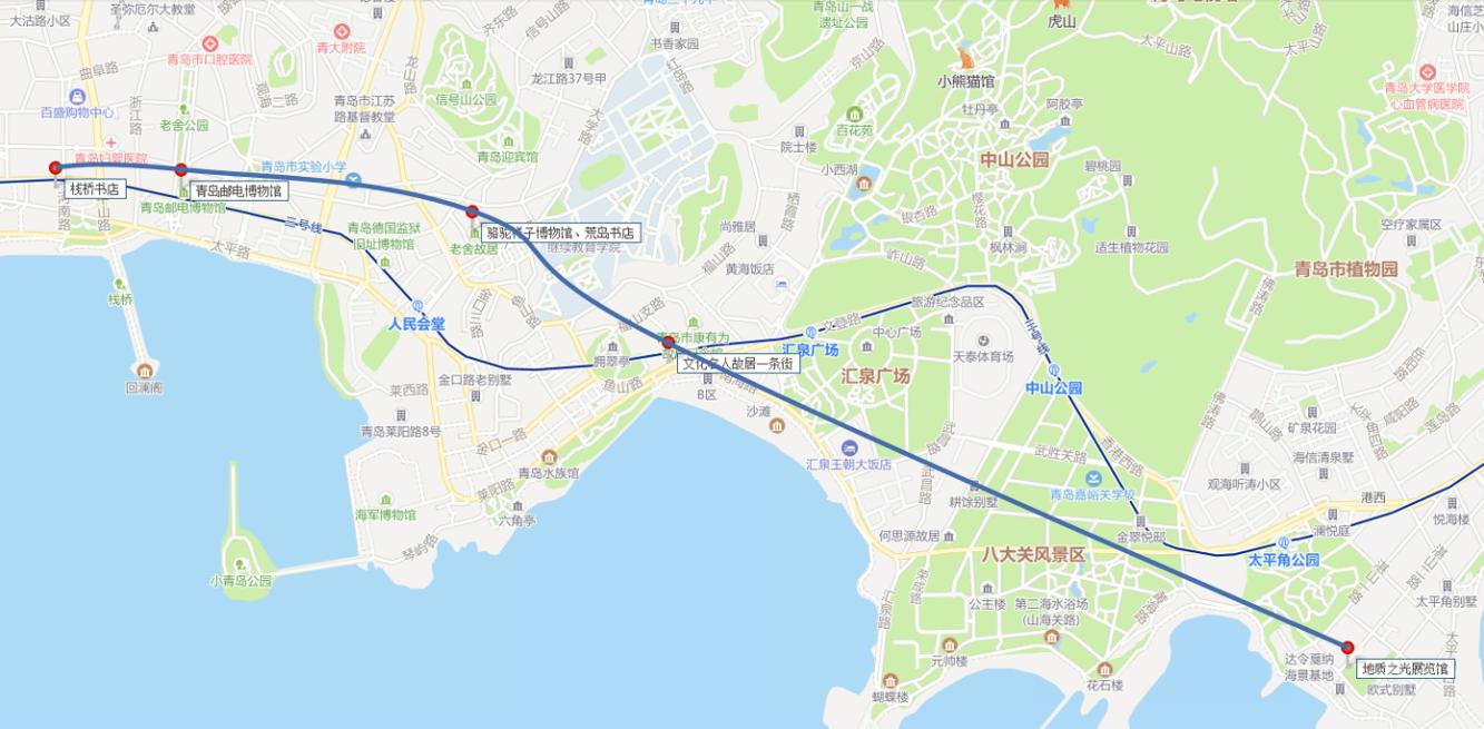 都市休闲游客群线路二:致敬先贤,追访"左联"文化游(7)青岛纺织