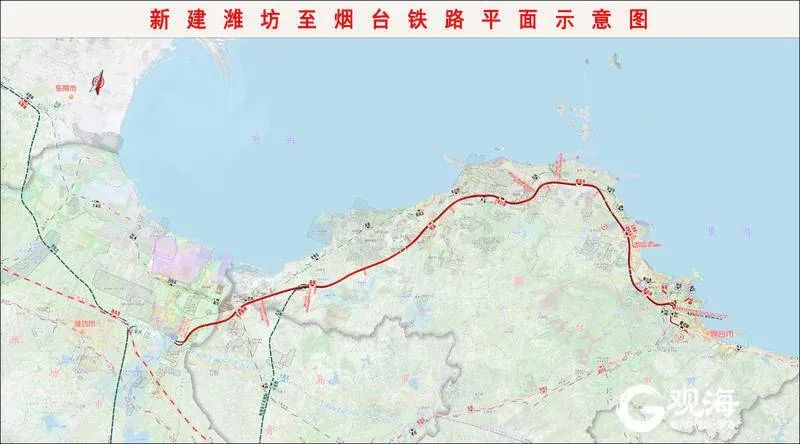 莱荣高铁高铁是青银高铁通道向山东半岛地区的延伸,线路西起莱西北站