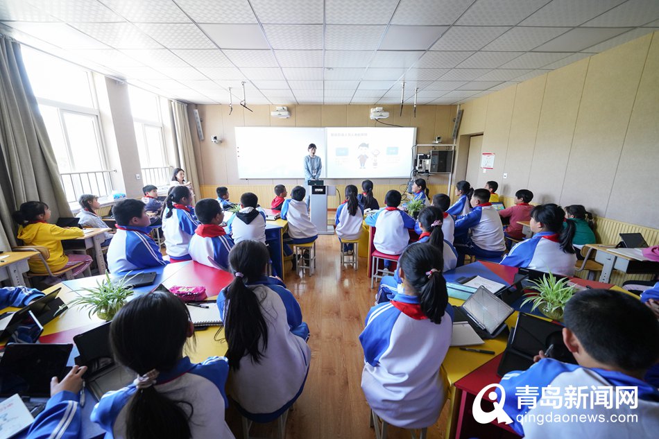 人工智能进校园科大讯飞ai科普课堂走进行知小学