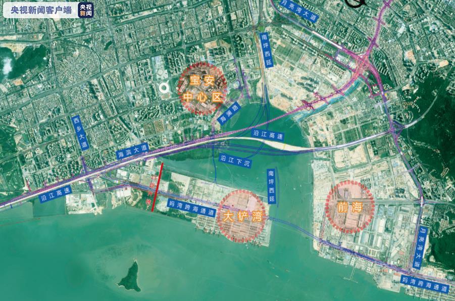 我国最大水下盾构隧道深圳妈湾跨海通道工程进入盾构施工阶段