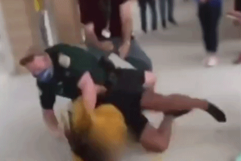 美国警察再次暴力执法,连9岁女孩都不放过!
