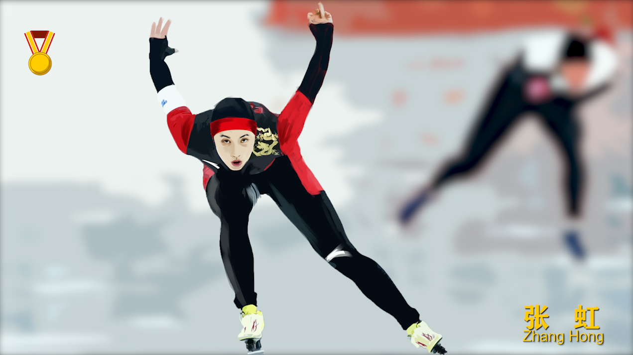 武大靖,2018年平昌冬奥会短道速滑男子500米金牌.