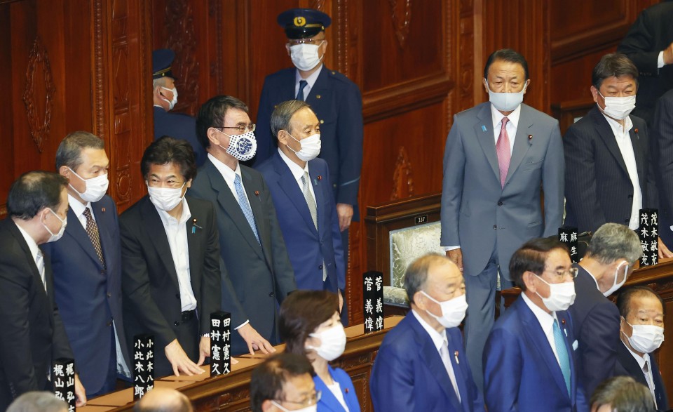 日本例行国会16日闭幕法案通过率高达96