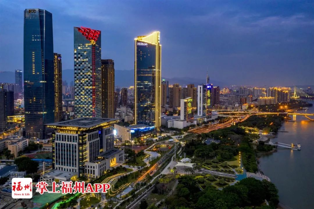 福州最年轻的cbd不少楼宇建成投用还不到5年三迪联邦中心,升龙环球