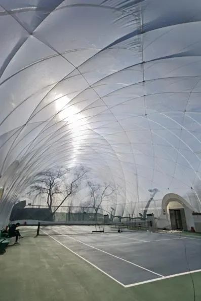 国内首座全透明气膜体育馆在太原建成地址在