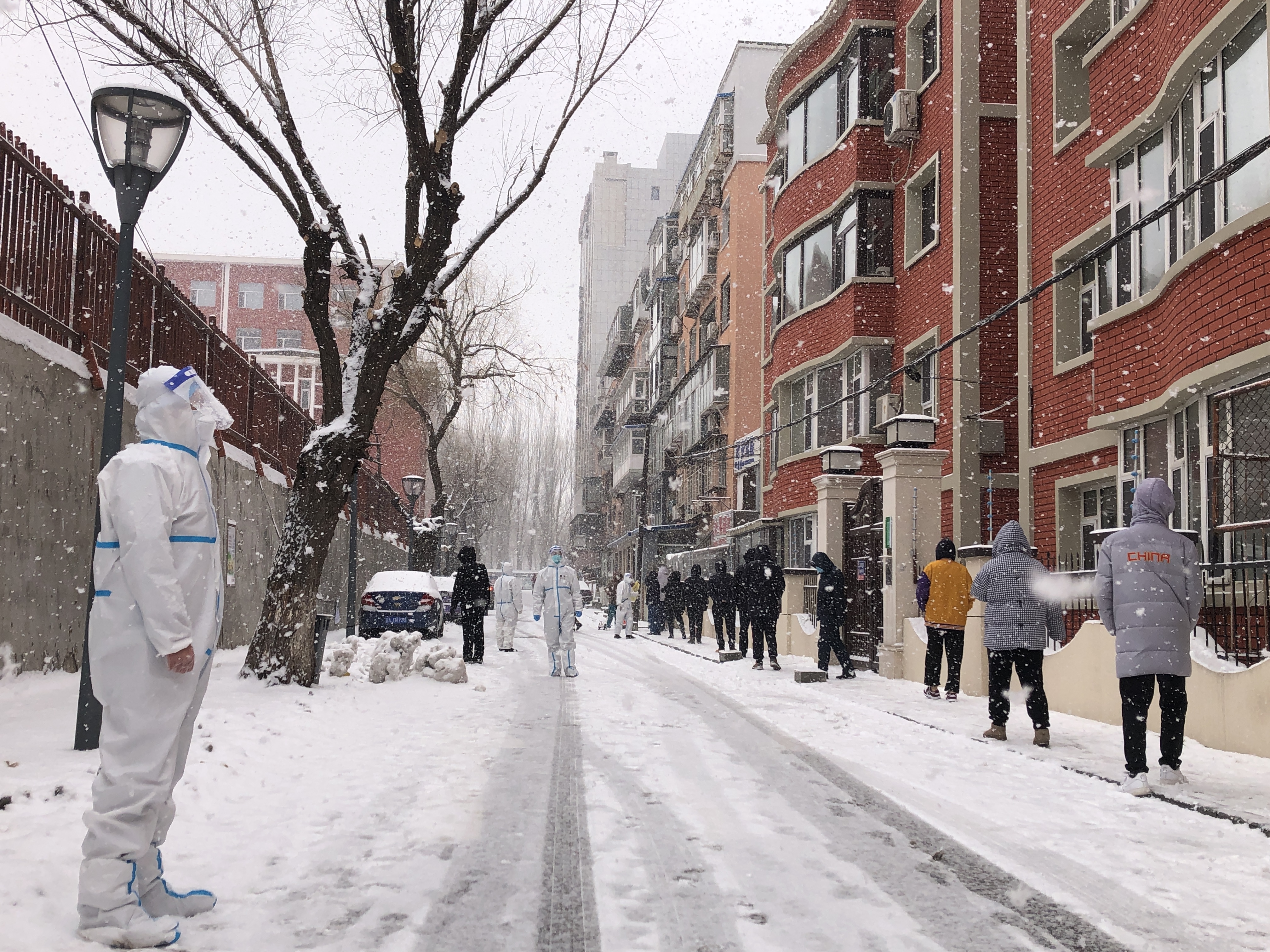 吉林雪中抗疫见闻