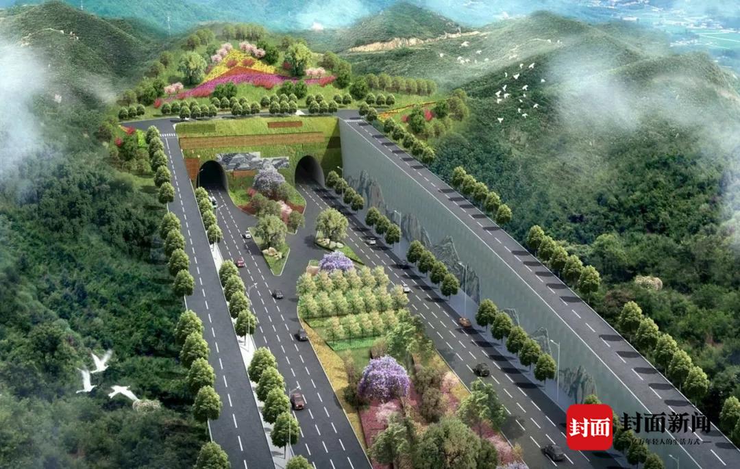 "建成后,大学城复线隧道将与坪山大道,璧山隧道形成快速路联络线.