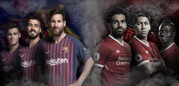 巴萨vs利物浦,梅西萨拉赫或成欧冠关键一战