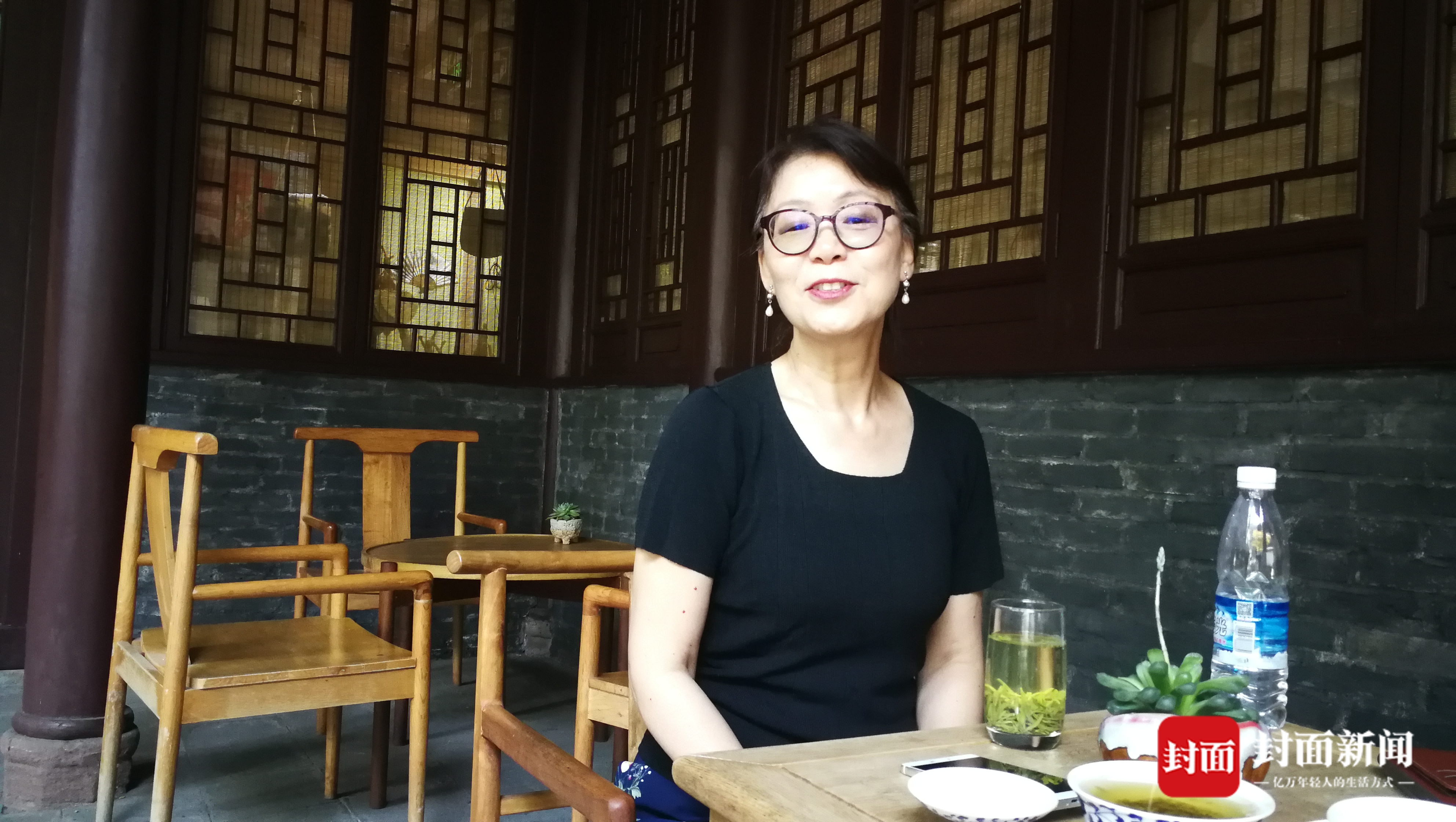 张安迪接受采访