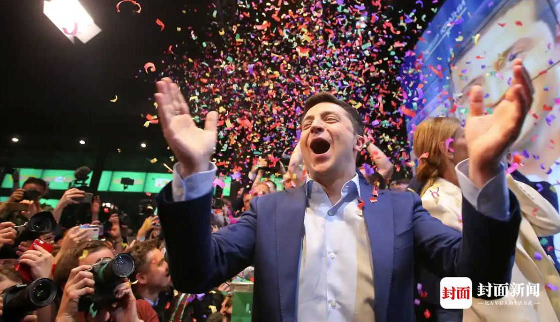 乌克兰喜剧演员刚胜选就违法:当总统没有剧本