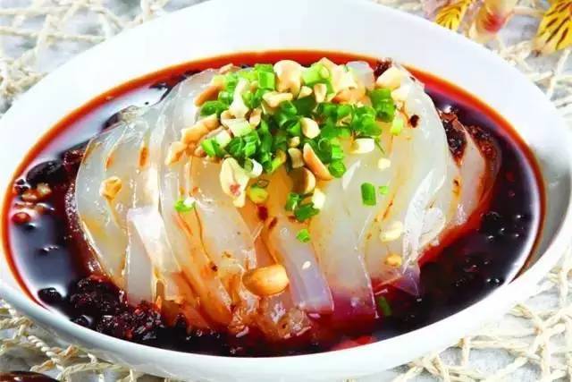成都现麻辣味凉糕 你吃过没?