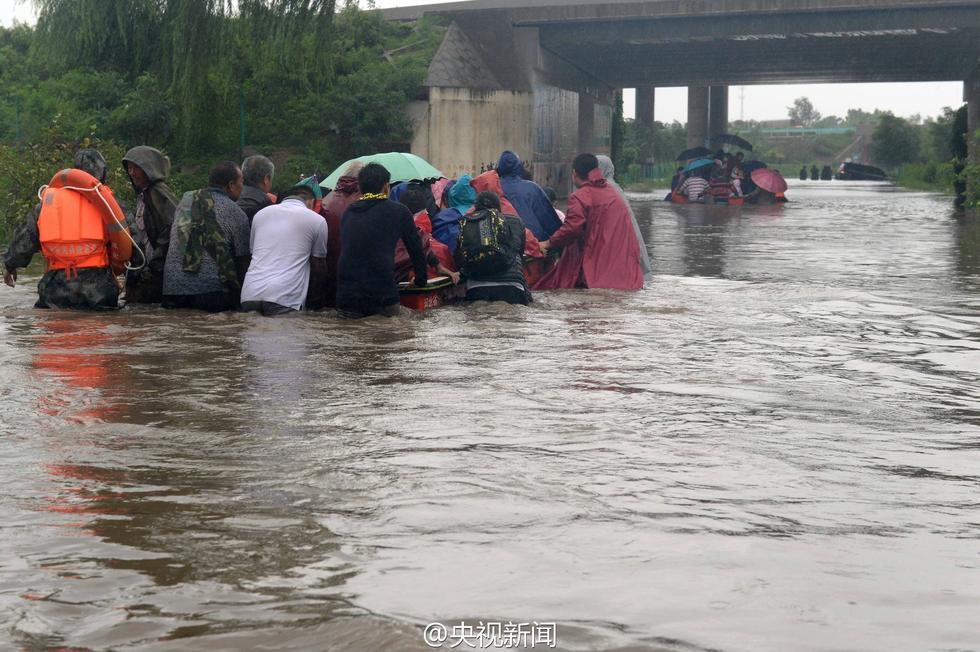 河北邢臺洪災已致25人死亡13人失蹤