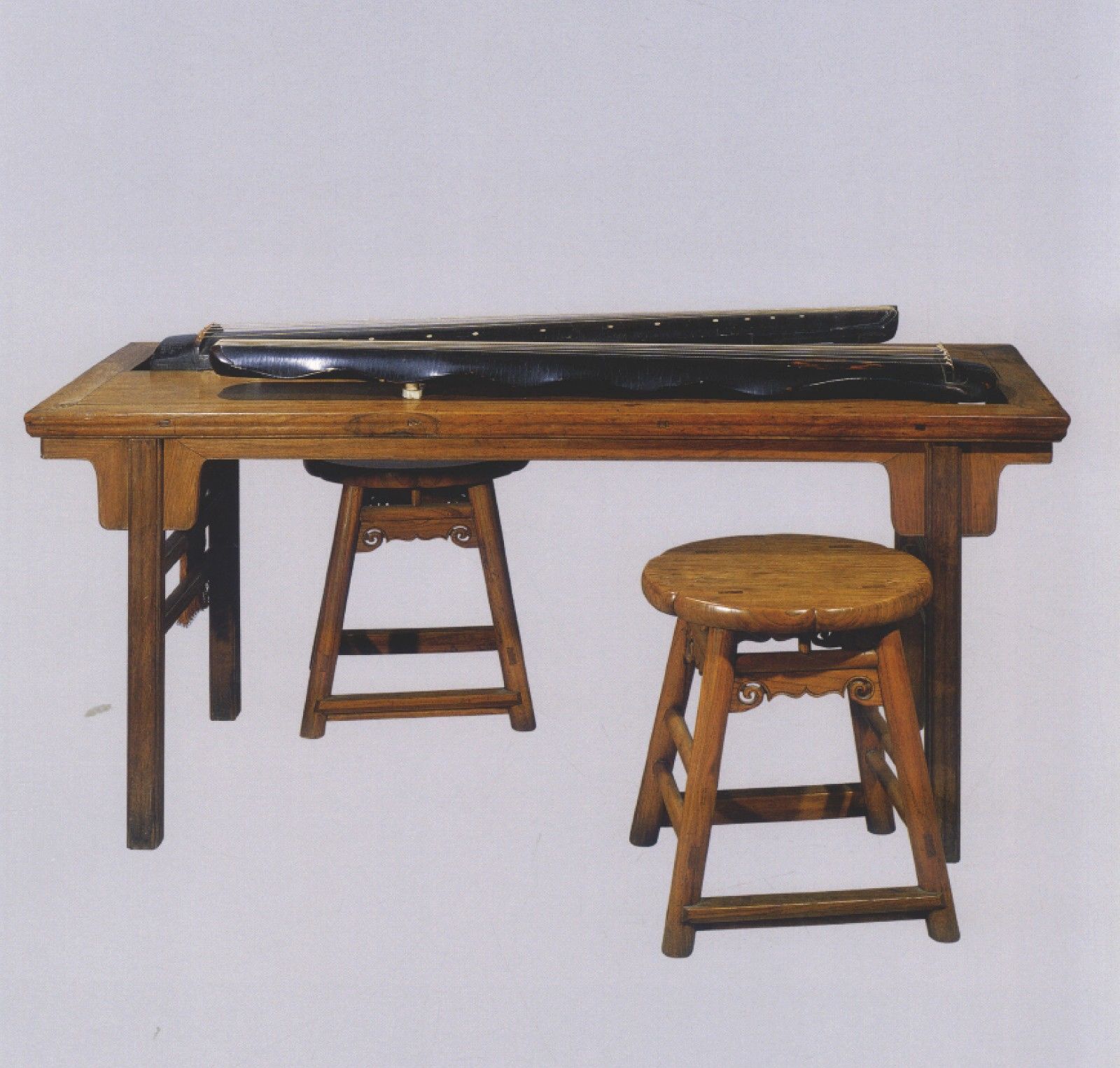 明黄花梨琴桌,椅 王世襄旧藏