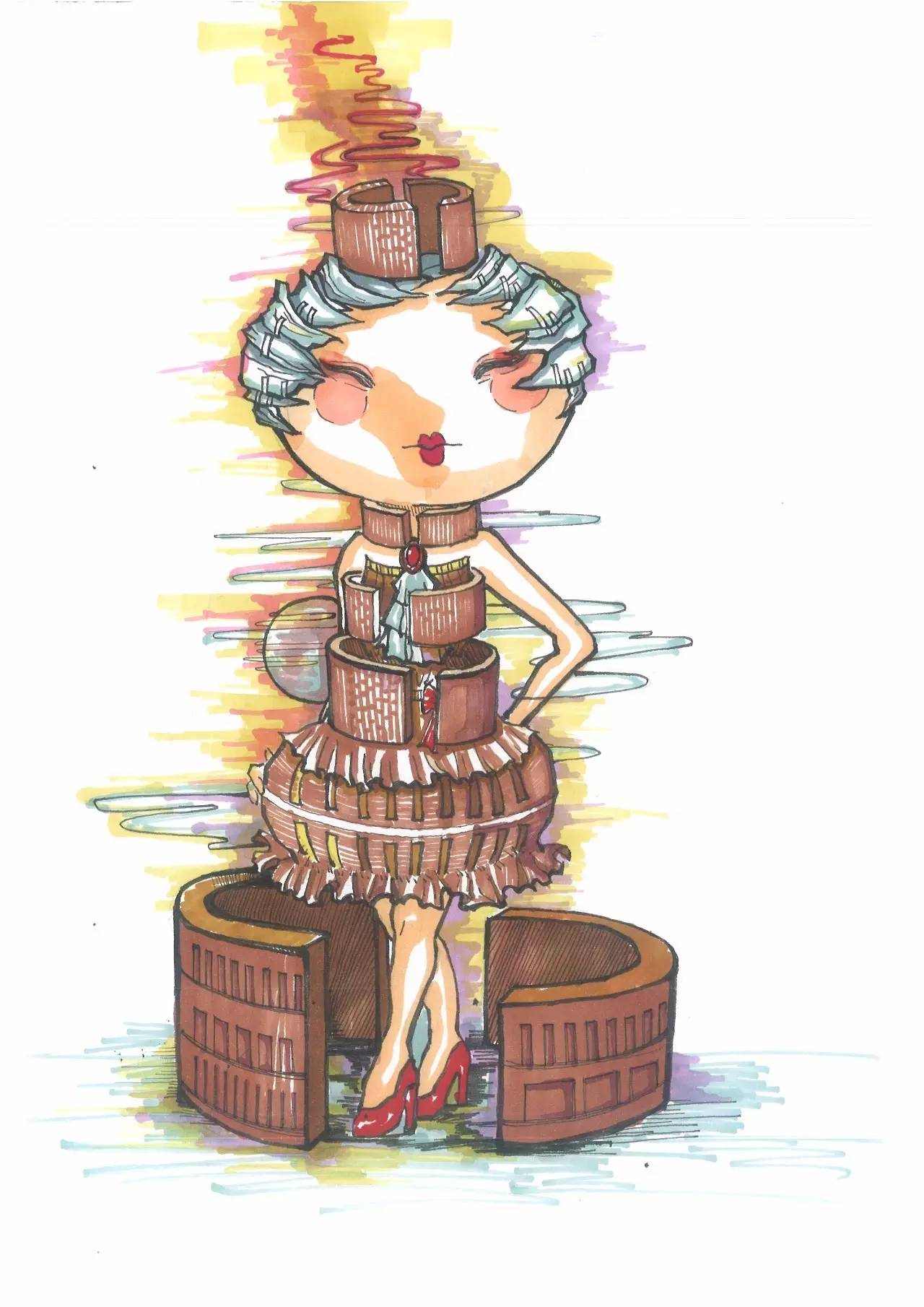 帅炸了!天津大学建筑拟人化的玩法太高端