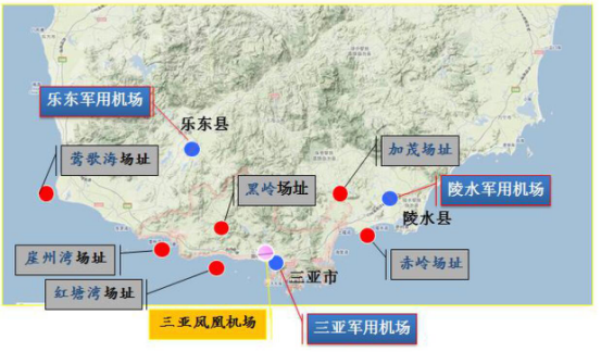 據悉,三亞新機場建成後,將是中國內地首個海上機場.