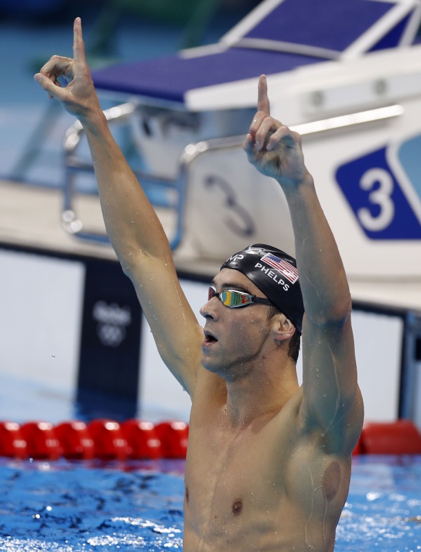 传奇!菲尔普斯获得个人第20枚奥运金牌