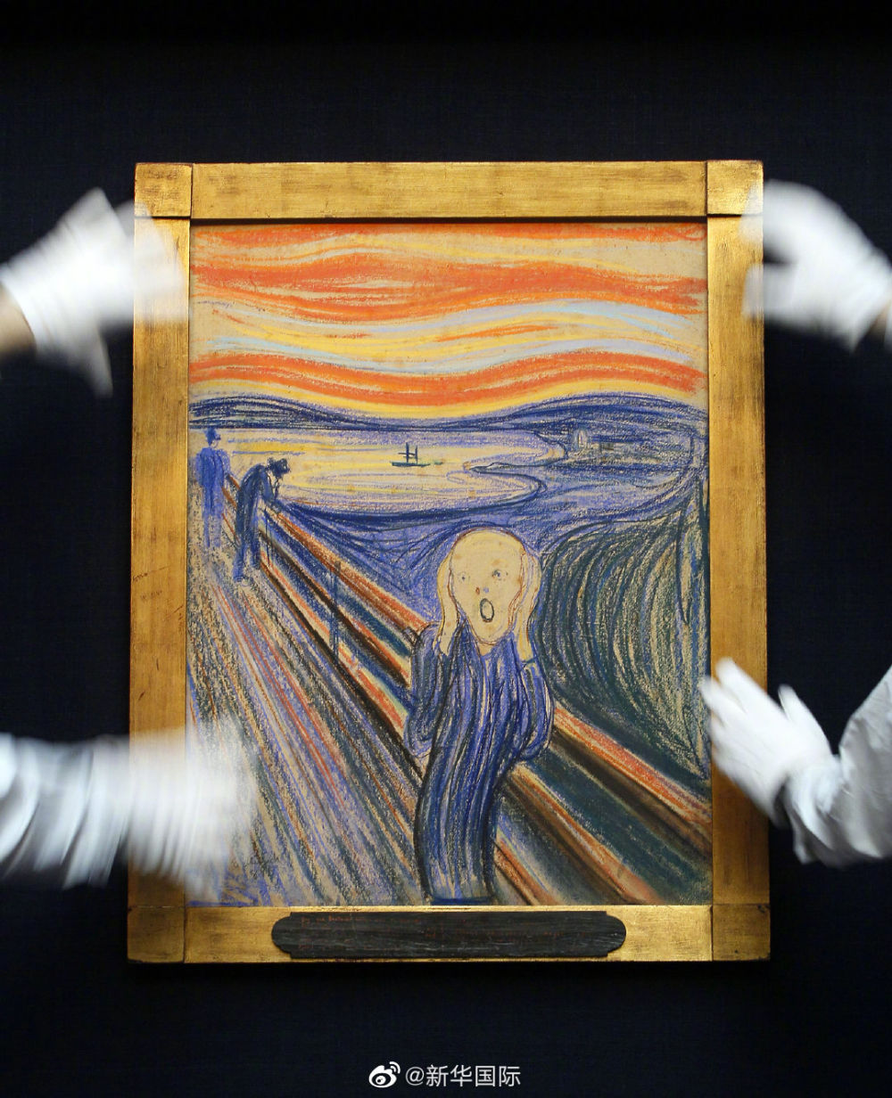 恶意涂鸦名画呐喊暗藏留言出自画家本人