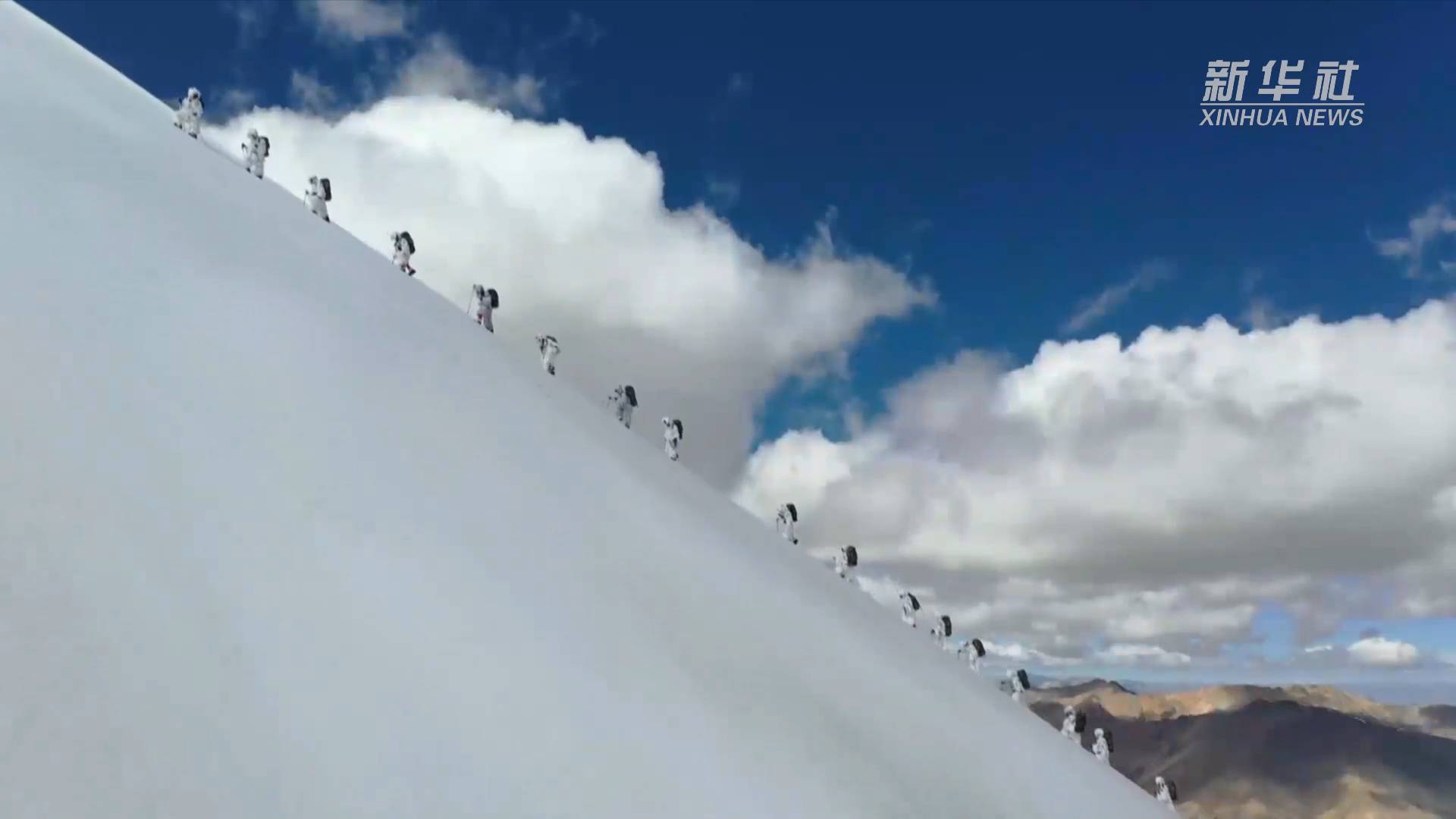西藏故事高原战士鏖战雪原之巅