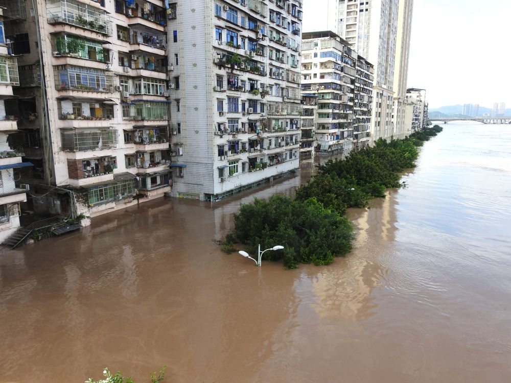 直击达州抗洪抢险
