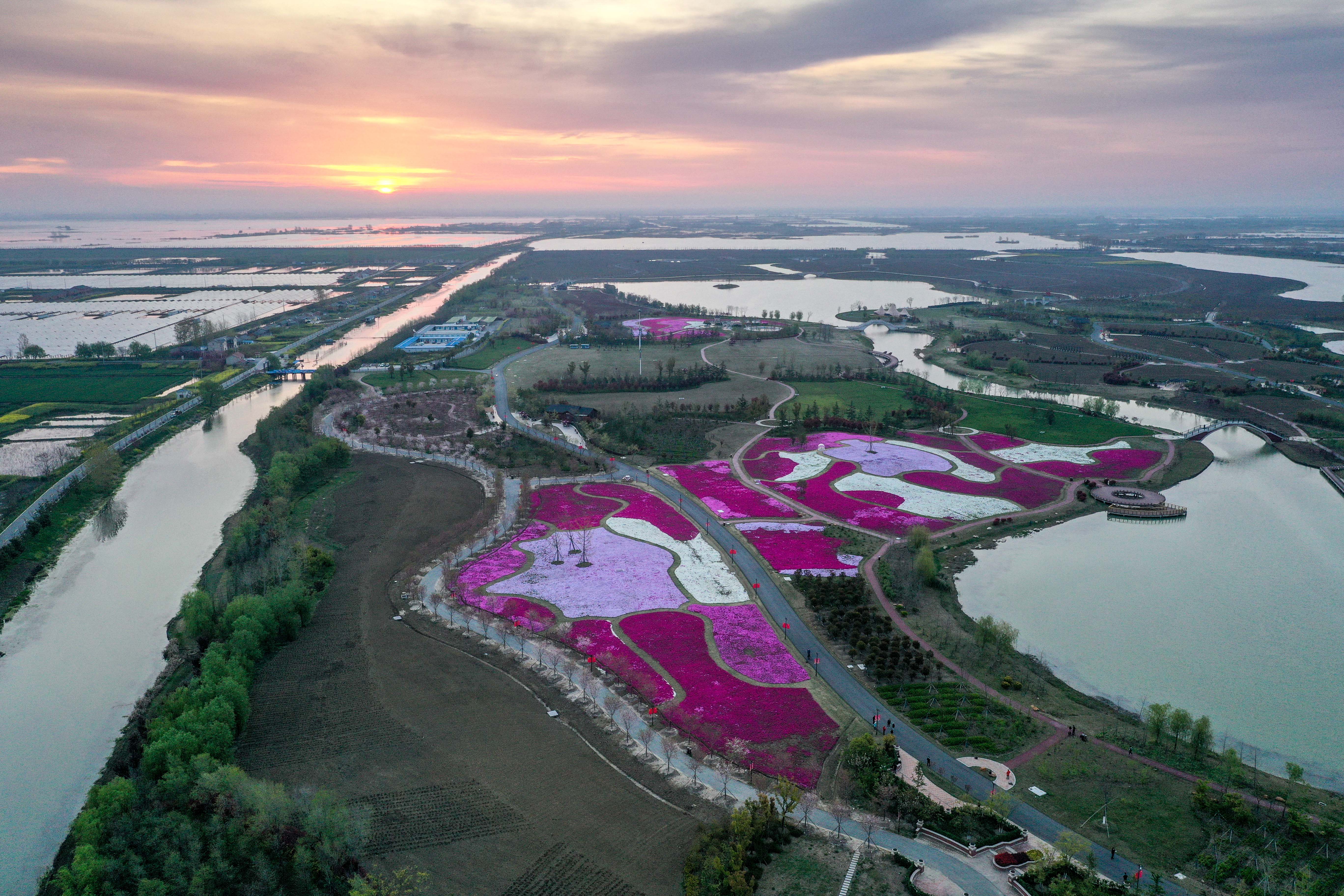 春和景明白马湖