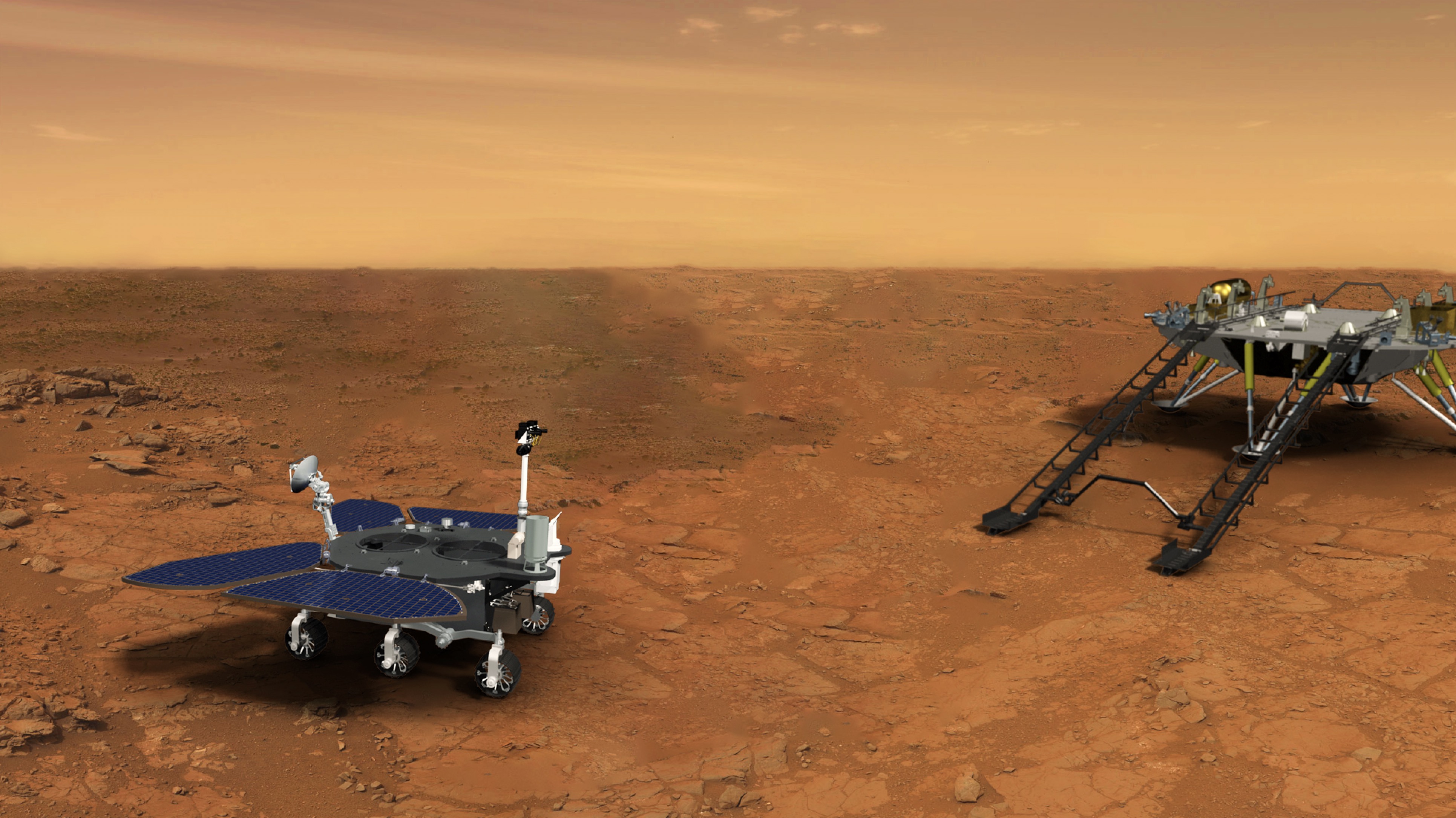 权威快报丨天问一号,着陆火星!