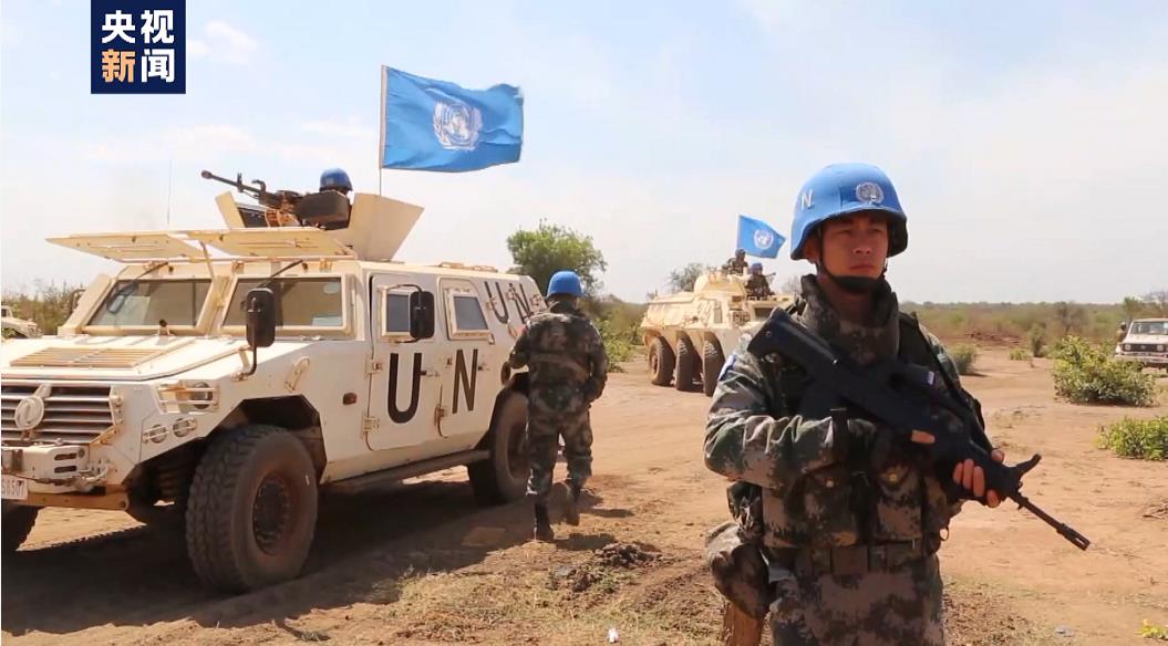 中国第六批赴南苏丹朱巴维和步兵营获联南苏团总司令嘉奖
