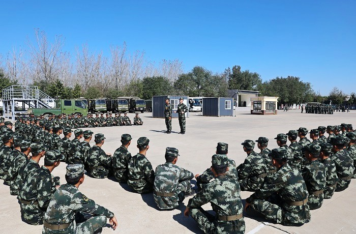 班长有你真好武警北京总队执勤第三支队新兵八大队新训剪影