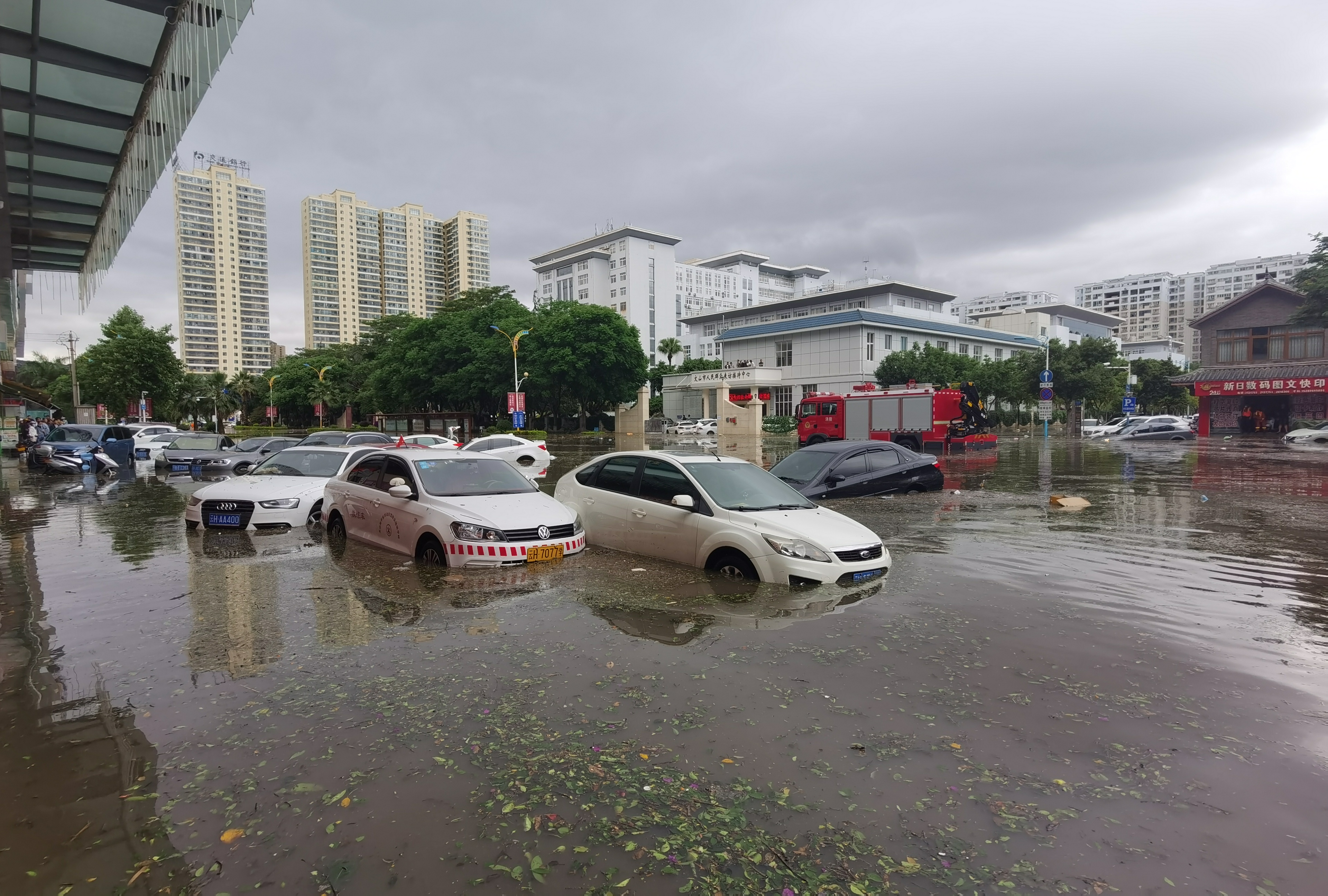 云南文山突降暴雨冰雹致万余亩农作物受灾