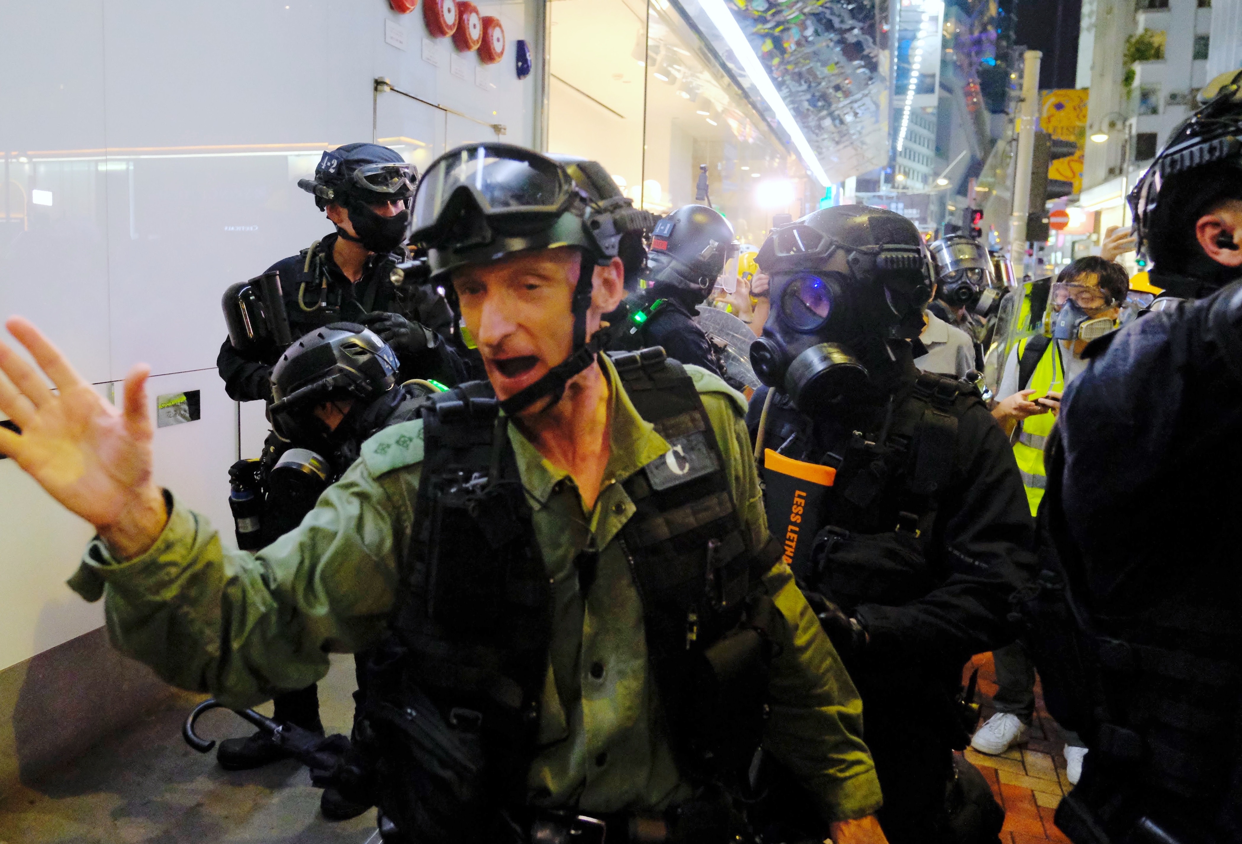 英籍香港警察香港警队仍是亚洲最佳