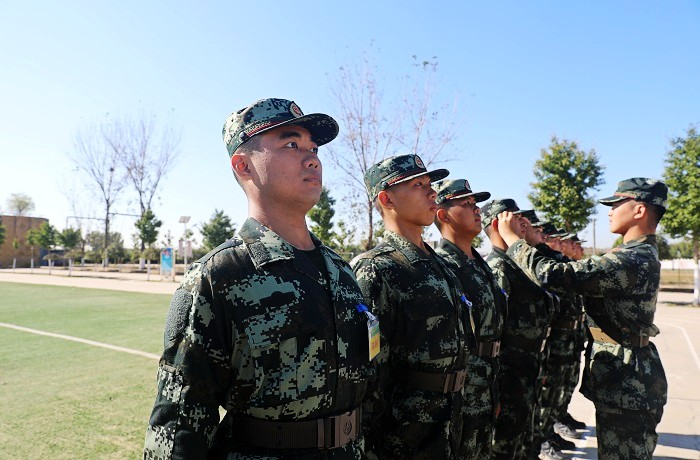 班长有你真好武警北京总队执勤第三支队新兵八大队新训剪影