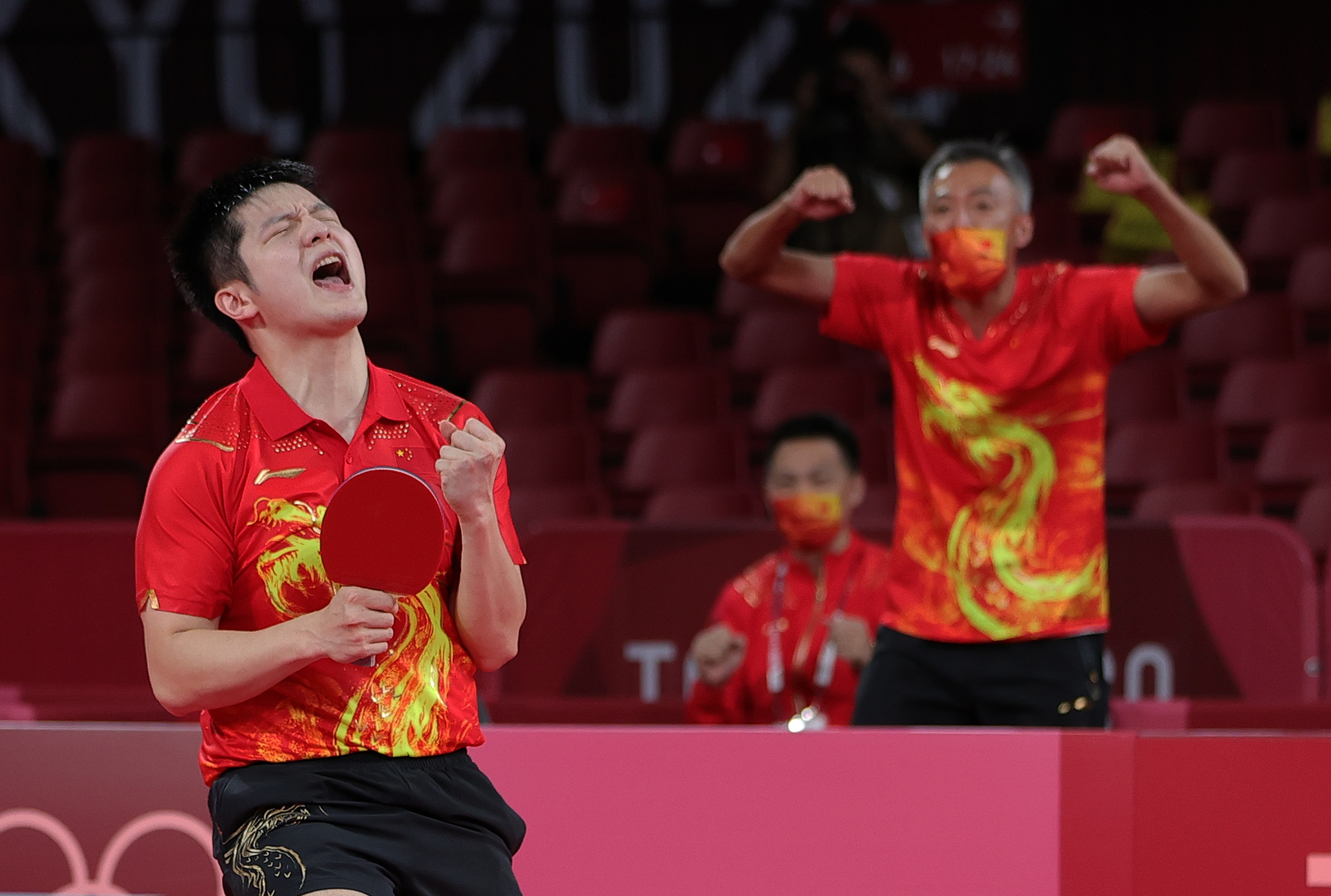 东京奥运会中国乒乓球图片