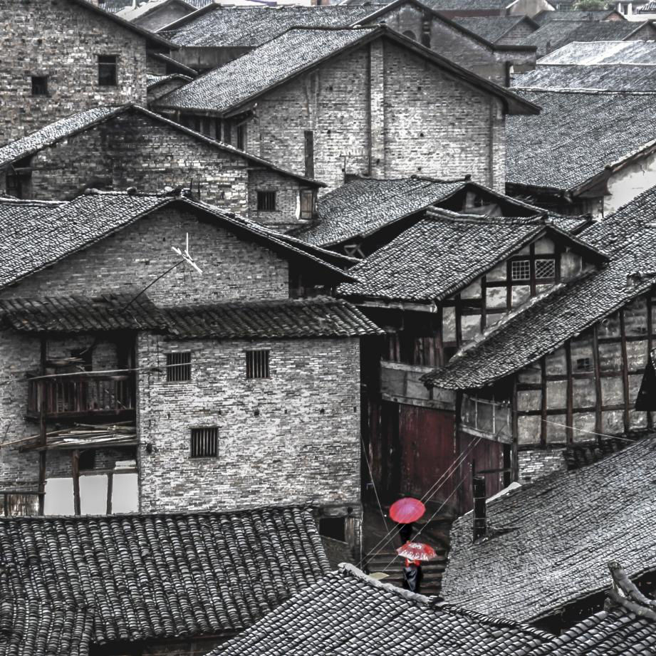 影像见证川东地区逐渐消失的建材烧结小青瓦