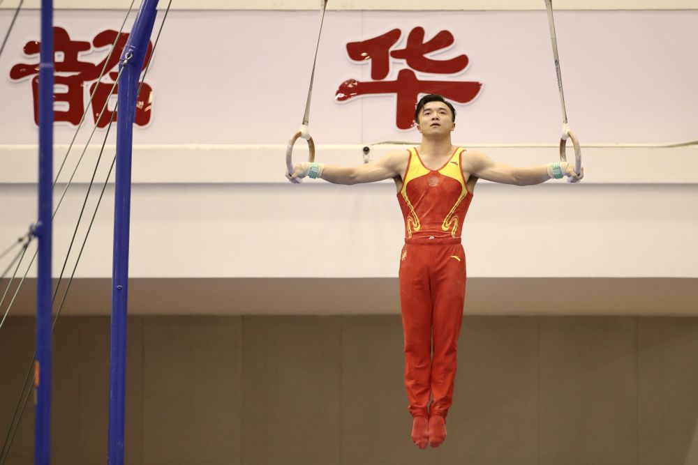 零失误中国体操男队备战东京奥运会状态渐佳