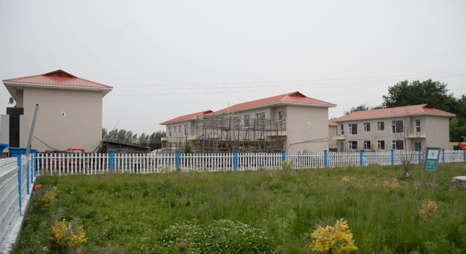 图为榆树市土桥镇皮信村小乡屯居民新楼房.新华社记者 徐子恒摄