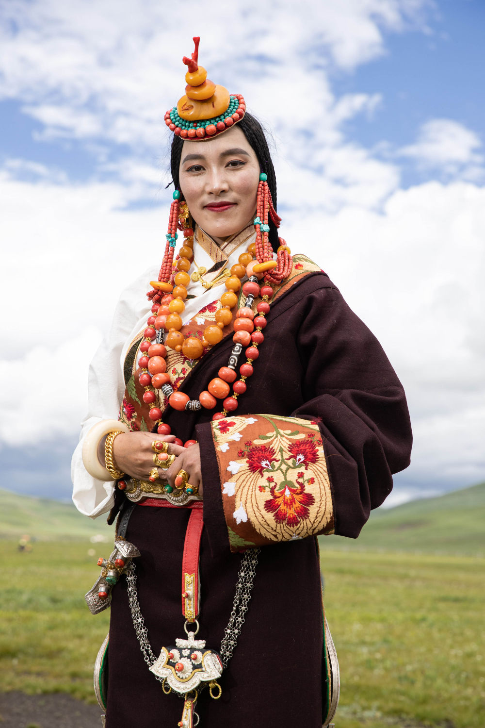 四川色达传统藏式和现代藏装秀