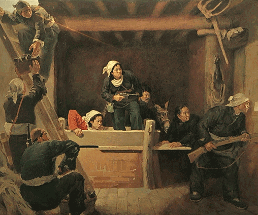 地道战是怎样发明出来的美术经典告诉你