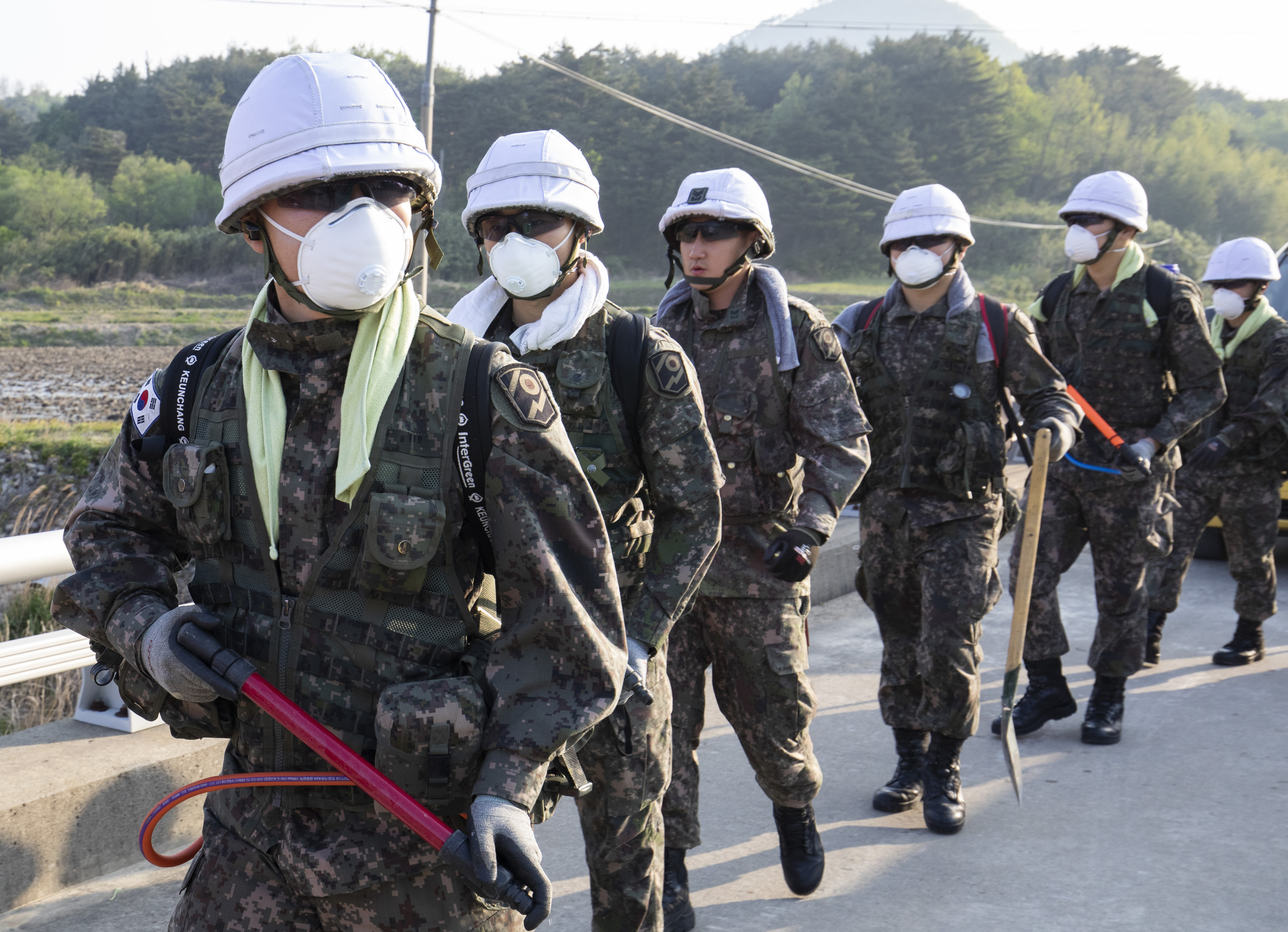 韩国江原道山火基本扑灭