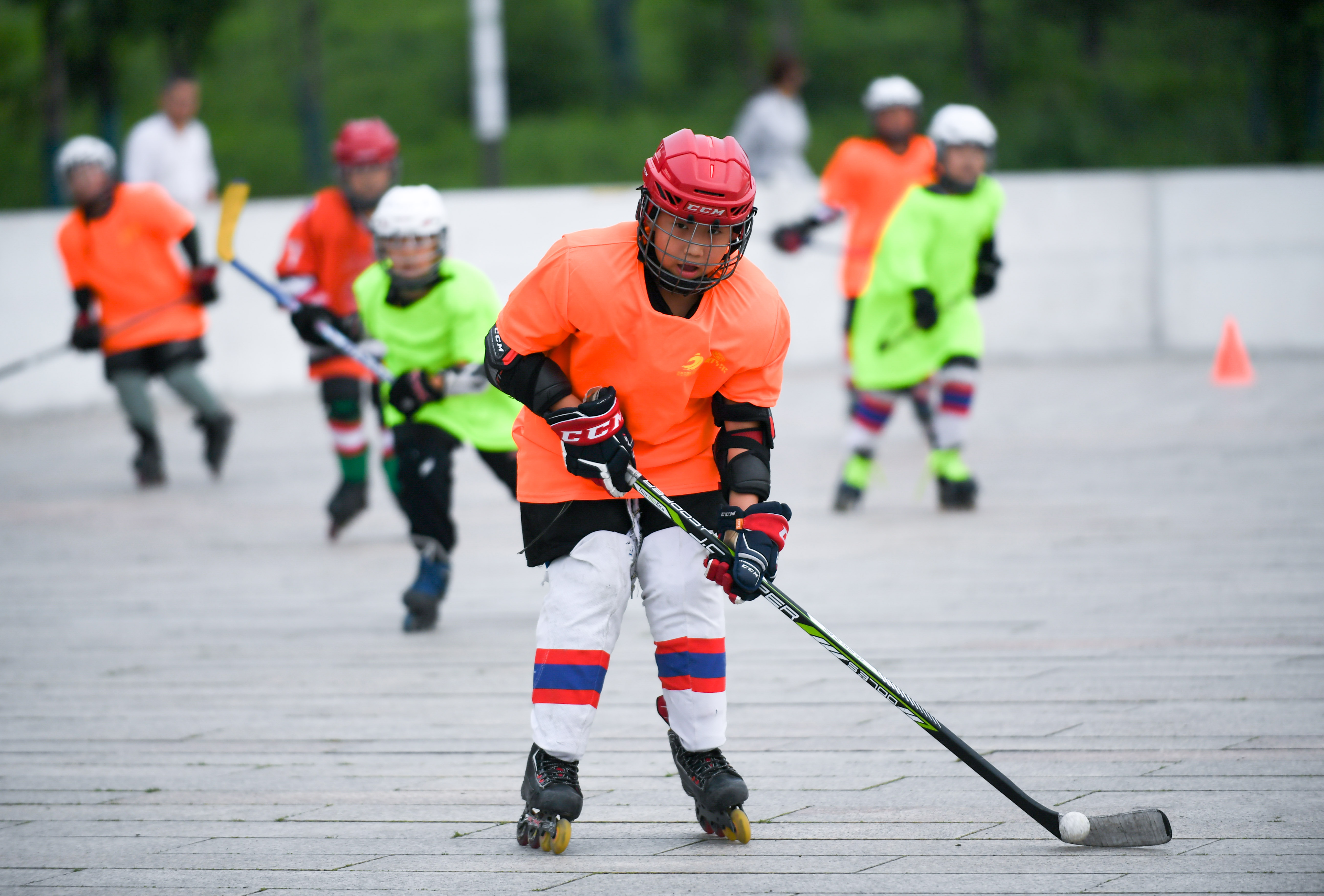 全民健身丨冰球兄弟的暑假