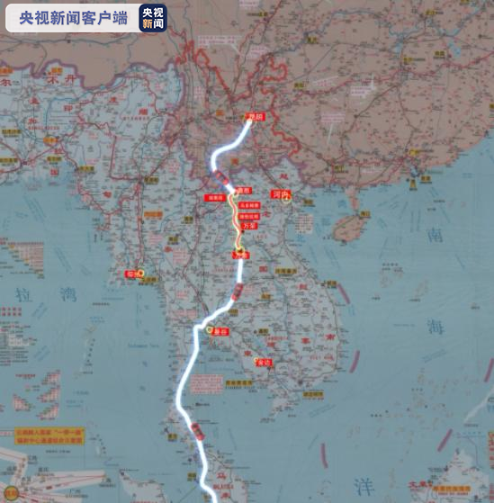 老挝高速公路规划图图片