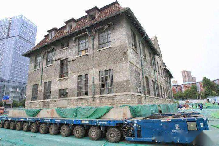 济南这栋百年建筑平移了76米