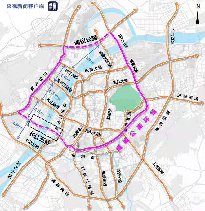 南京绕城公路环线也顺利实现闭合,现在,市民只要进入城市快速路,绕城
