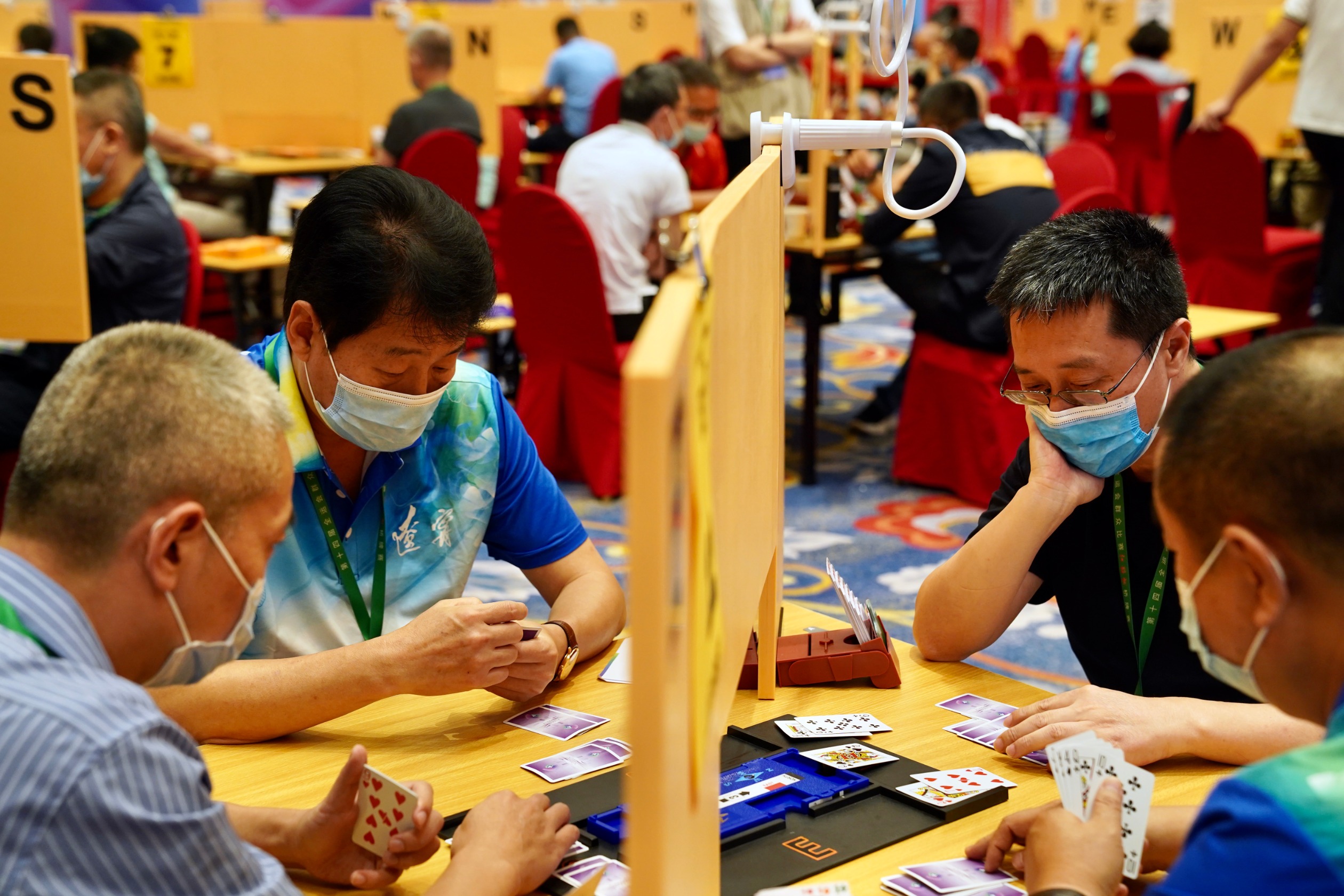 十四运会桥牌赛预赛男女团晋级名额全部产生