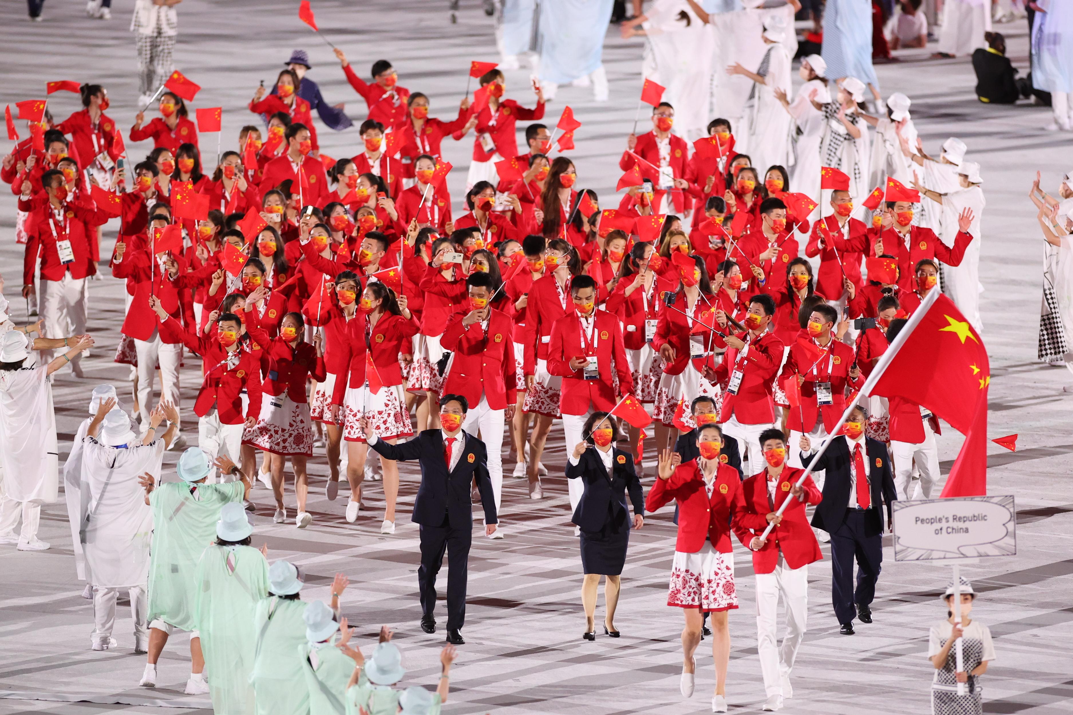 日本东京奥运会中国图片